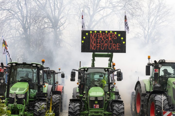 Agricoltori a Bruxelles (Ipa)