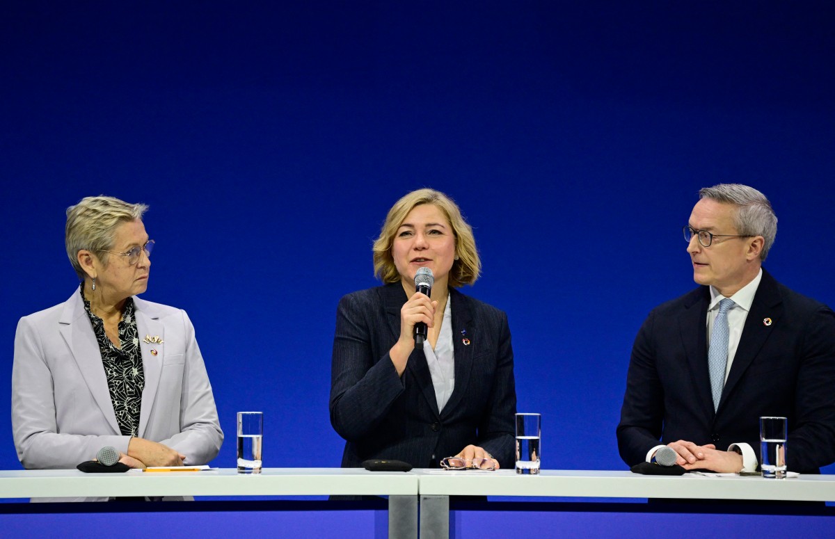 Ministri digitale Francia e Germania con la commissaria Ue Virkkunen al Vertice sulla sovranità digitale europea (Afp)