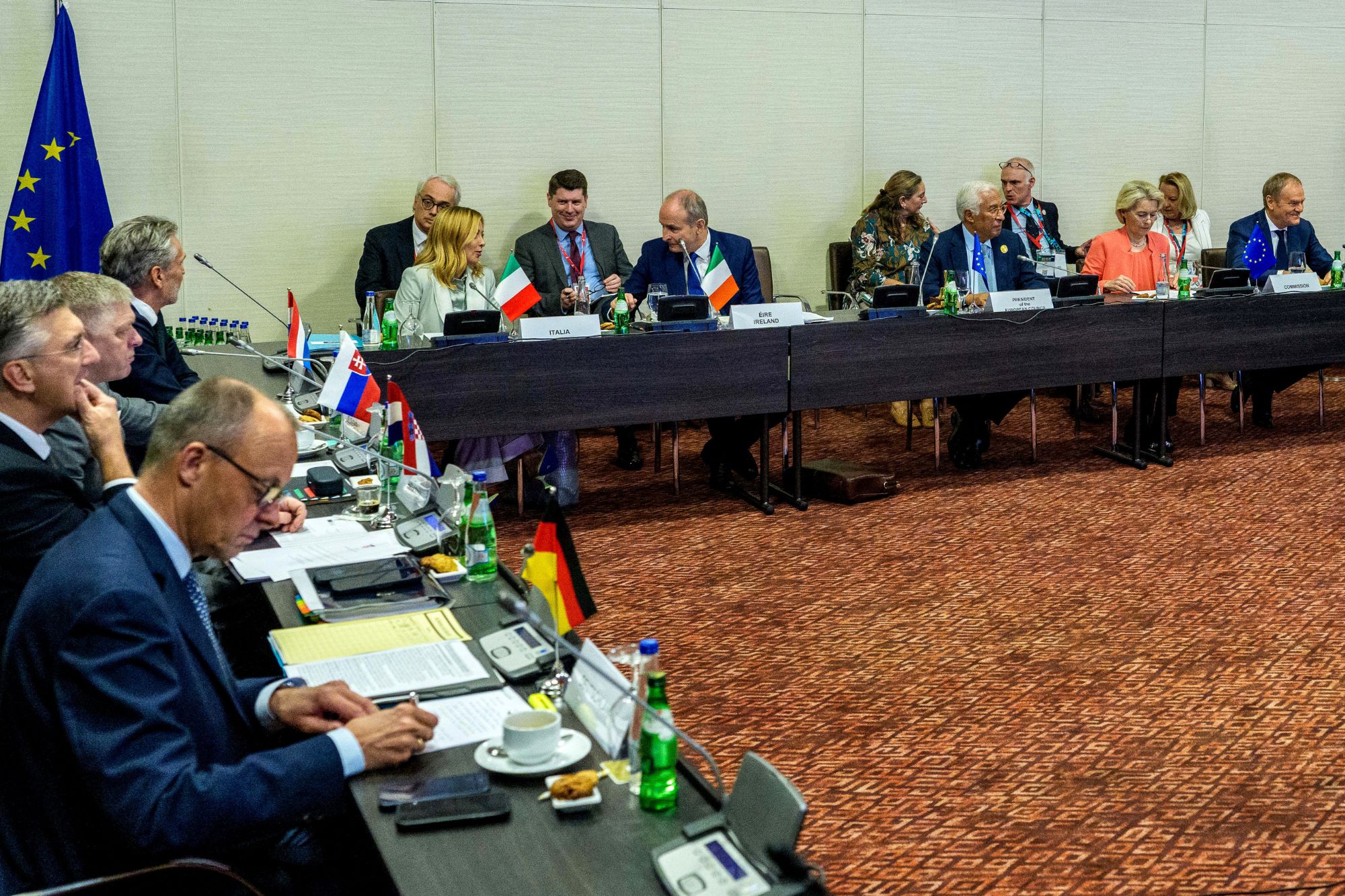 Leader Europei Angola Afp