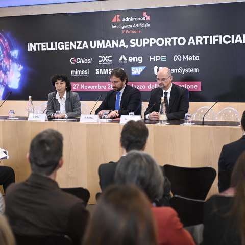 Evento Adnkronos sull'intelligenza artificiale