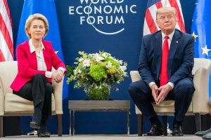 Donald Trump e Ursula von der Leyen