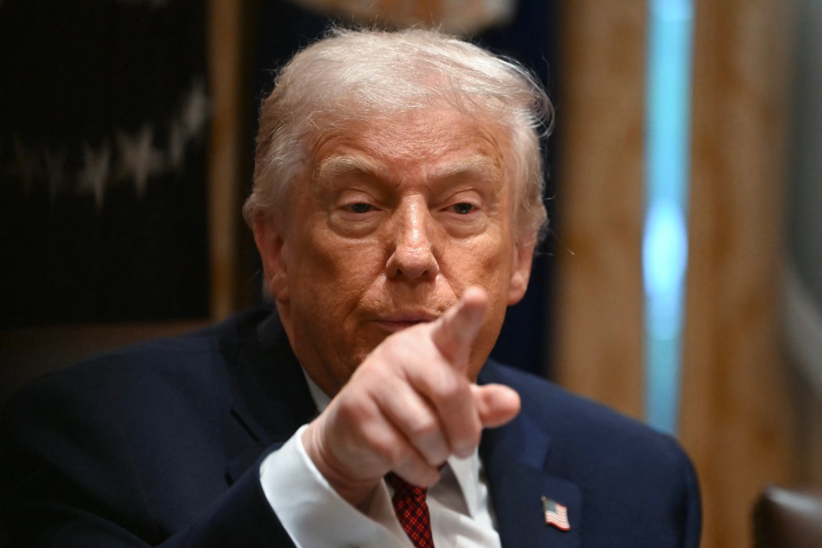 Il presidente degli Stati Uniti Donald Trump