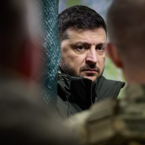 Il presidente ucraino Volodymyr Zelensky (Ipa)