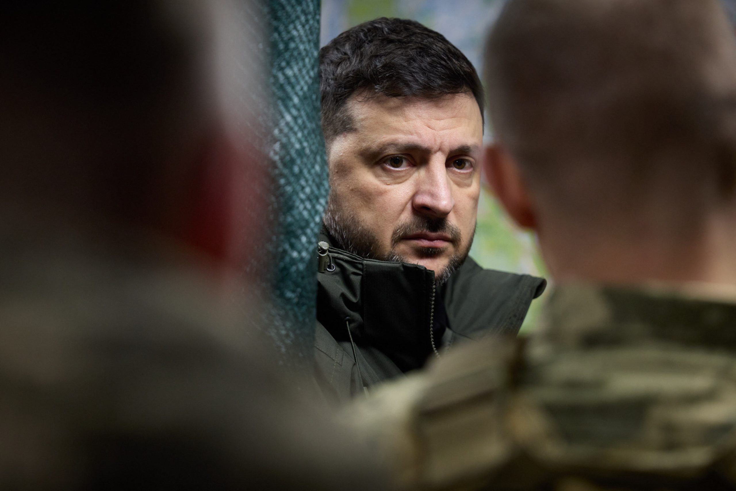Il presidente ucraino Volodymyr Zelensky (Ipa)
