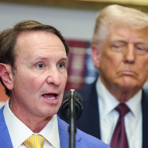 Jeff Landry e Donald Trump