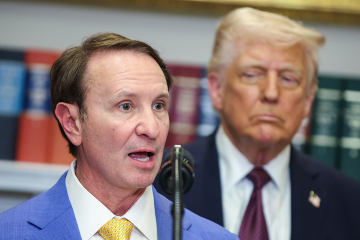 Jeff Landry e Donald Trump