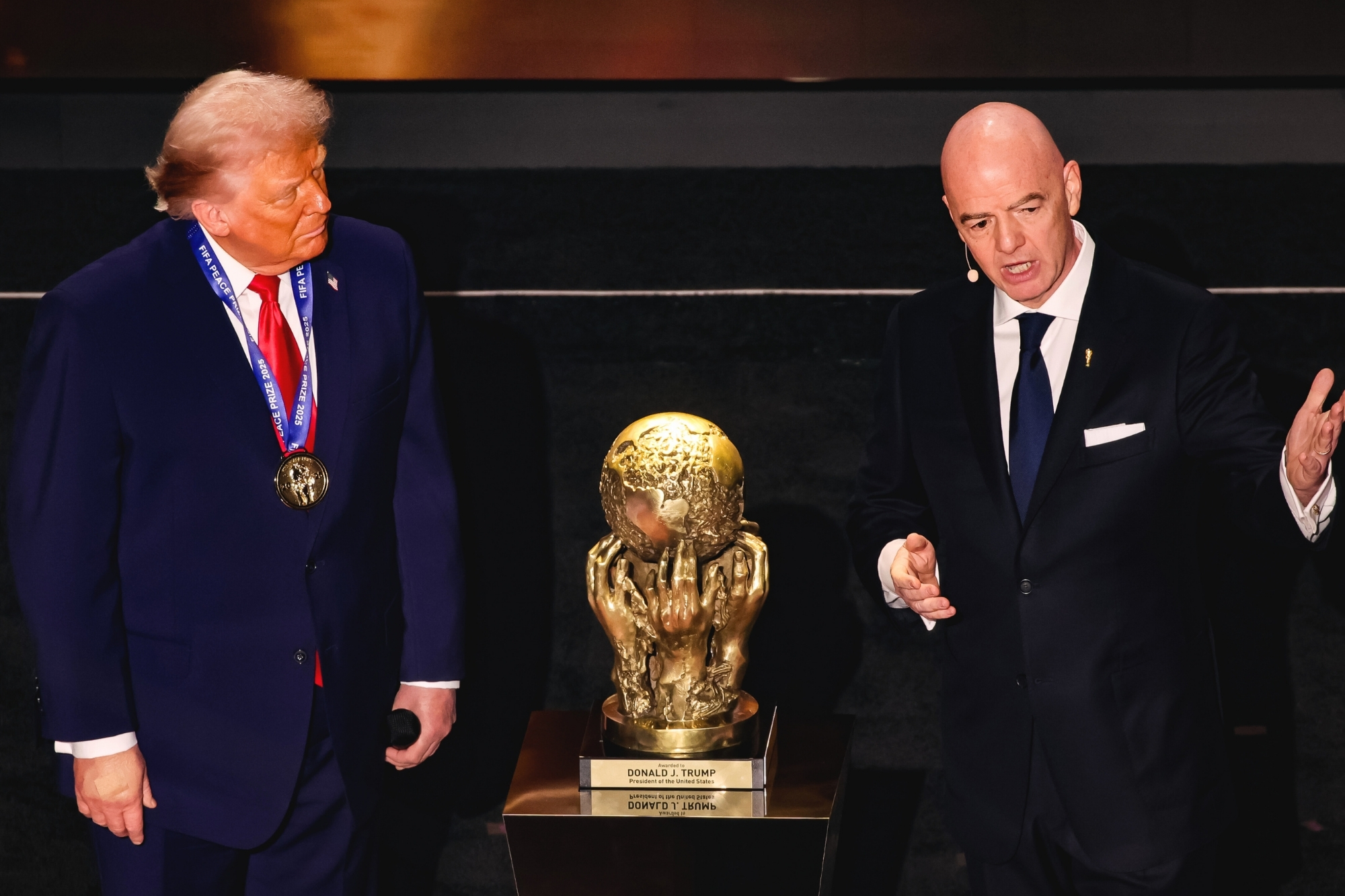 Infantino trump premio fifa pace ipa ftg