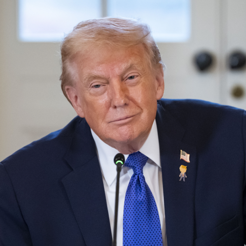 Donald Trump sorridente