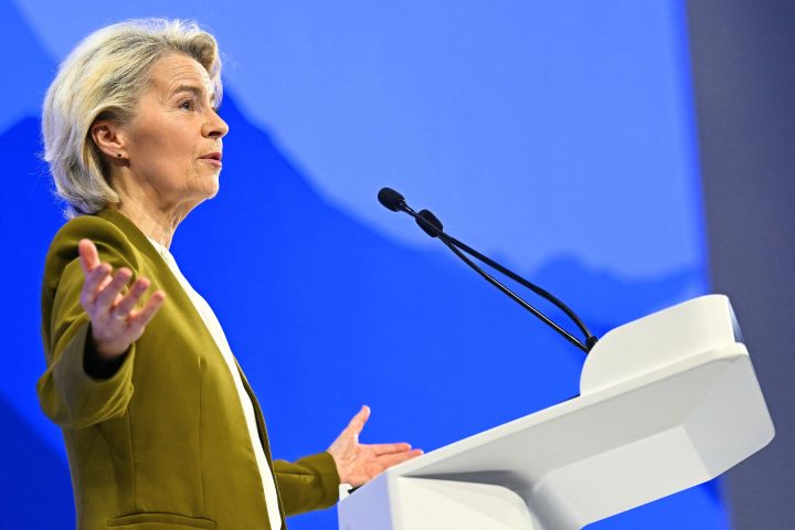 Davos von der leyen afp