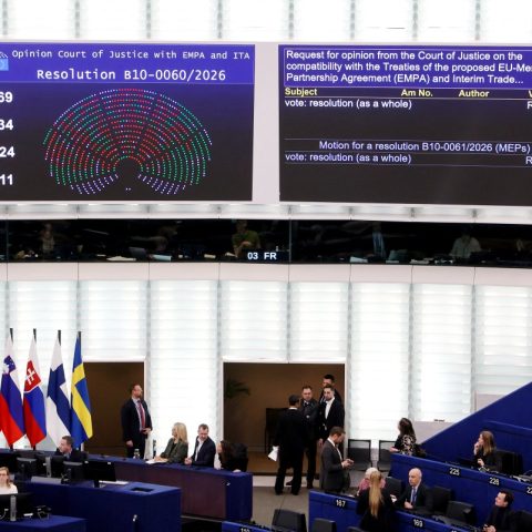 FRANCE EU PARLIAMENT AGRICULTURE TRADE