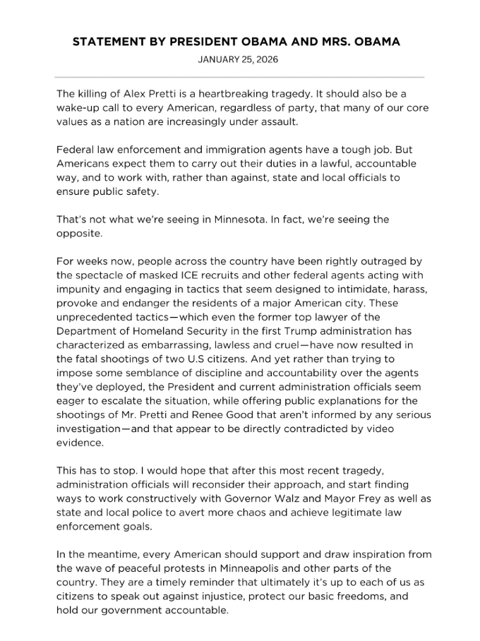 Statement obama minneapolis