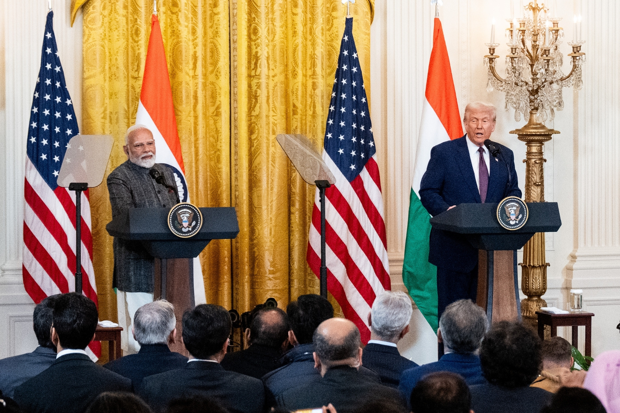 Narendra modi donald trump conferenza ipa ftg