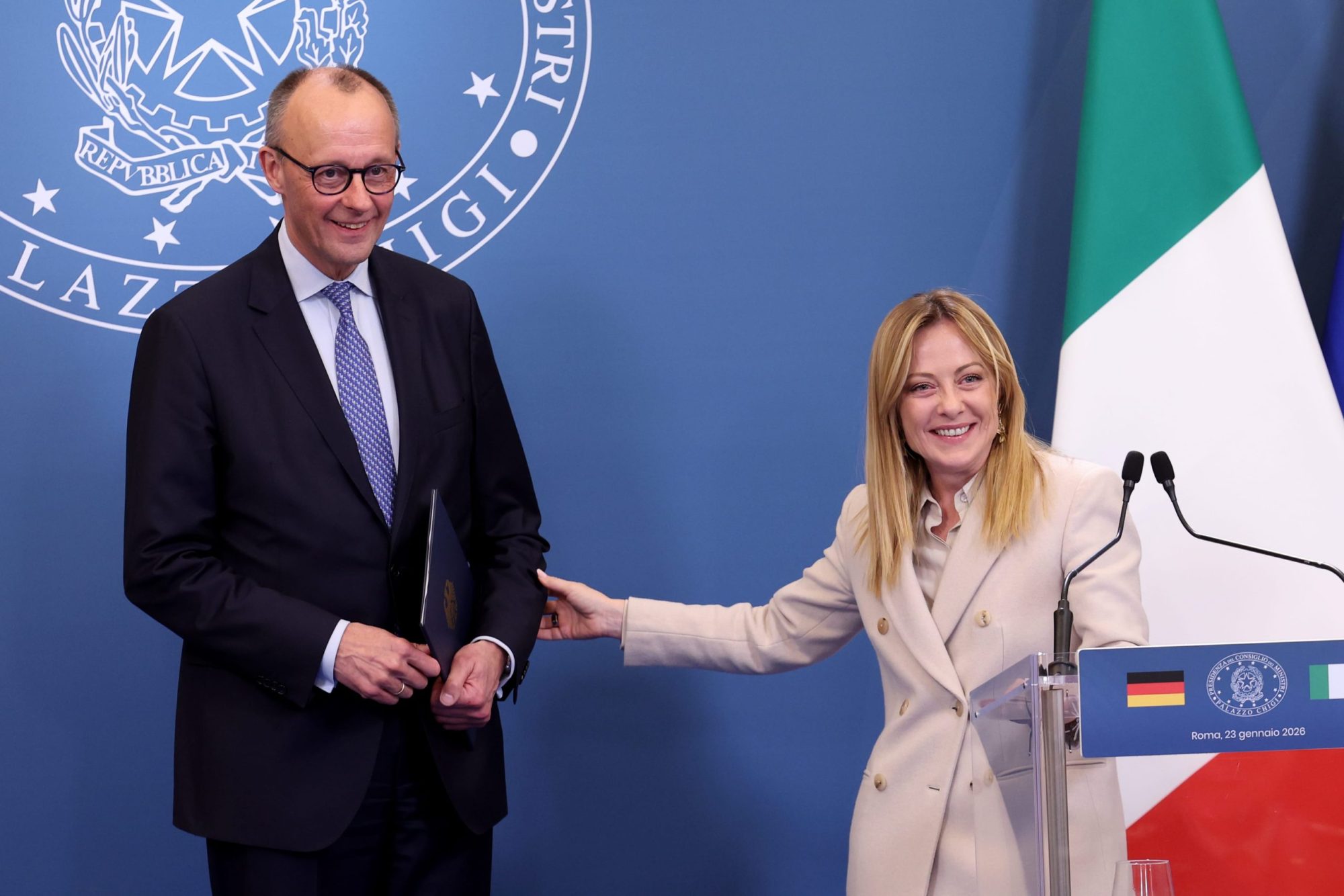 Meloni Merz mercato unico competitività Consiglio Ue