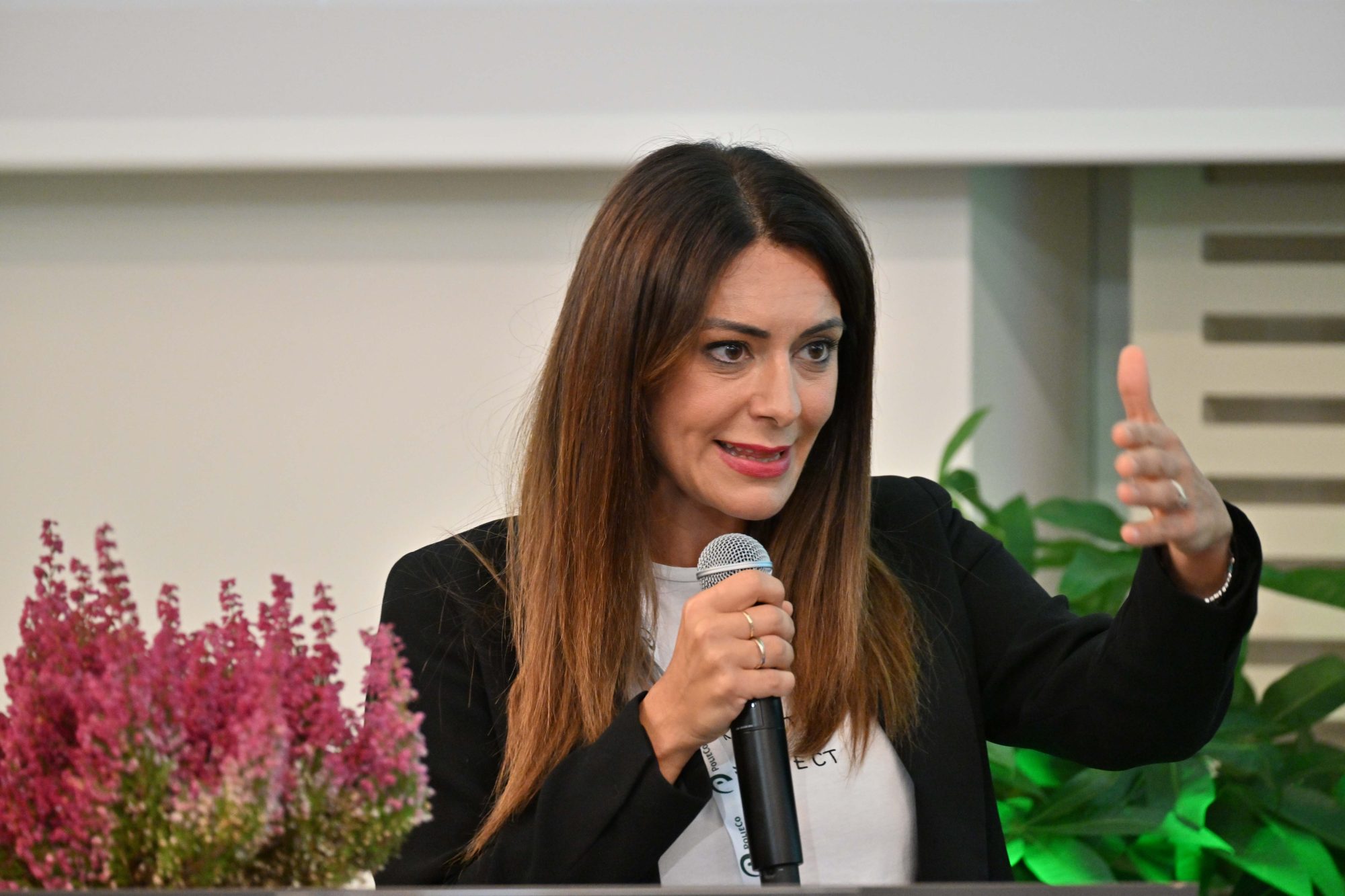 La vicepresidente del Parlamento europeo Pina Picierno (Ipa/Fotogramma)