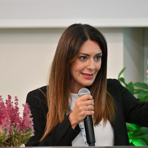 La vicepresidente del Parlamento europeo Pina Picierno (Ipa/Fotogramma)