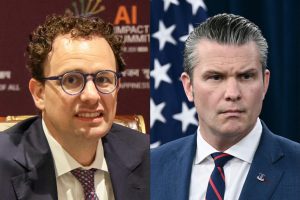 Ceo Anthropic, Dario Amodei, e capo Pentagono, Pete Hegseth, Pentagono usa Claude negli attacchi in Iran