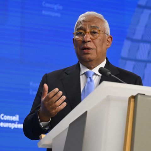 Il presidente del Consiglio europeo António Costa