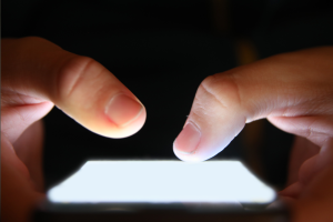 Infinite scrolling telefono