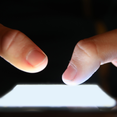 Infinite scrolling telefono