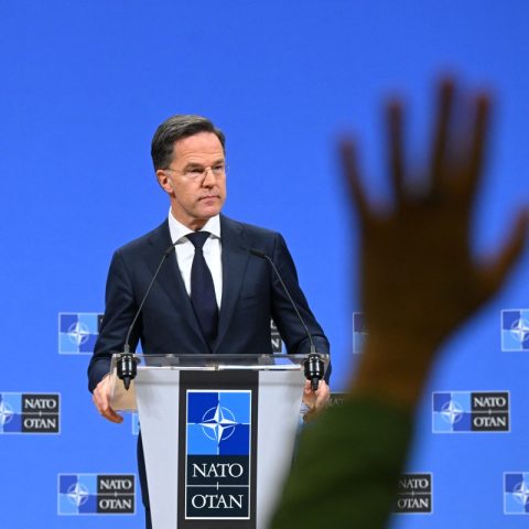 Mark Rutte, Segretario Generale della NATO