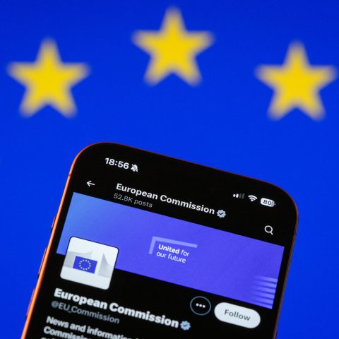 Il profilo della Commissione Europea su X