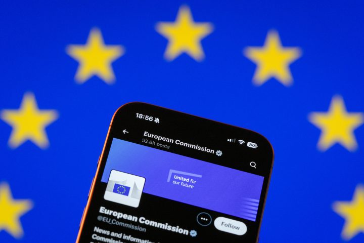 Il profilo della Commissione Europea su X