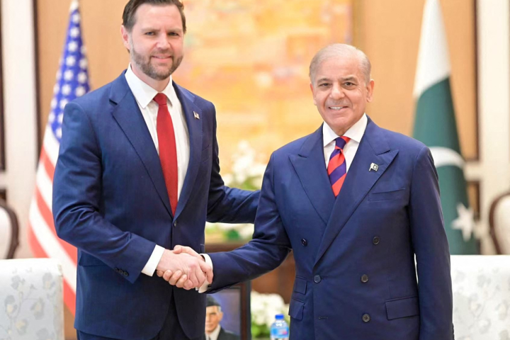 Shehbaz Sharif JD Vance Islamabad ipa ftg