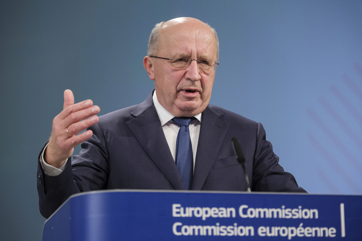 Il commissario europeo per Difesa e Spazio, Andrius Kubilius