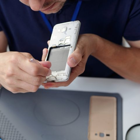 Batteria sostituibile smartphone