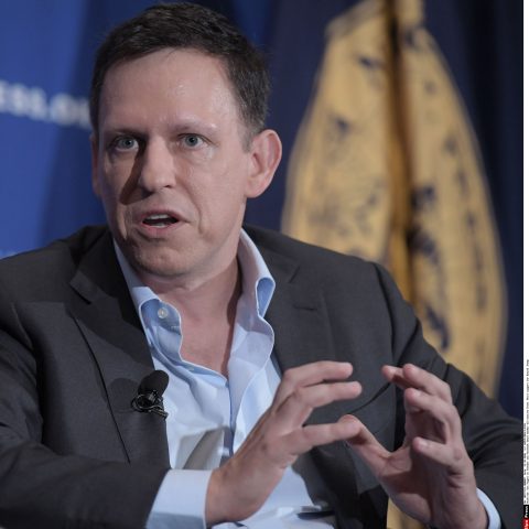 Usa Paypal Co Founder and Facebook board member billionaire Peter Thiel support for Donald Trump