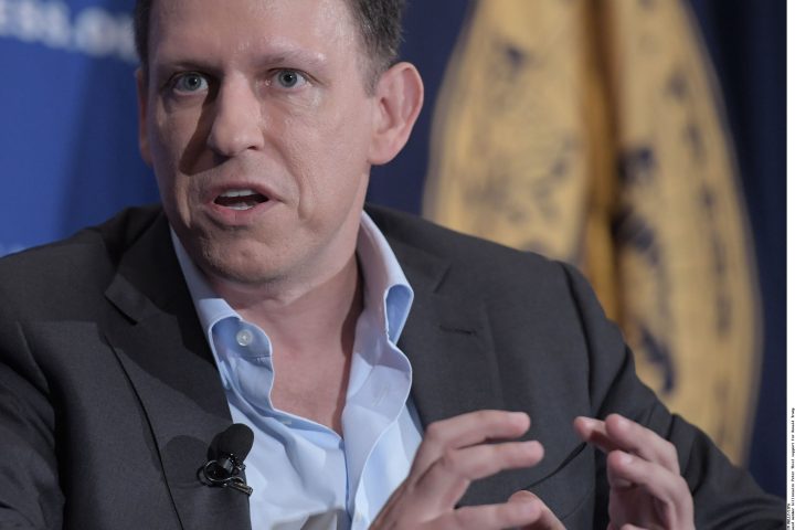Usa Paypal Co Founder and Facebook board member billionaire Peter Thiel support for Donald Trump