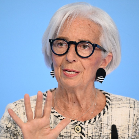 La presidente della Banca Centrale Europea, Christine Lagarde