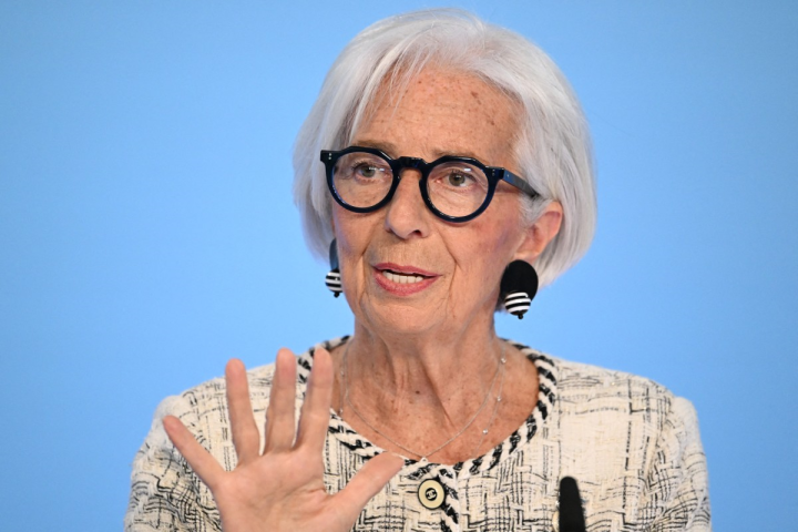 La presidente della Banca Centrale Europea, Christine Lagarde