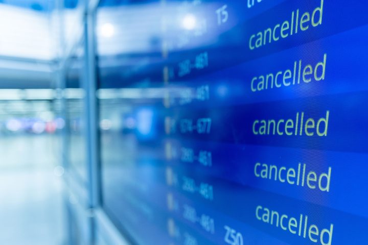 Cancellazione aerei ipa ftg
