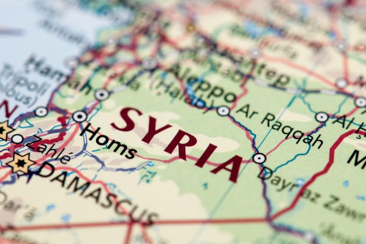 Mappa Siria