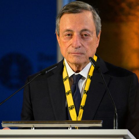 Mario draghi aquisgrana afp