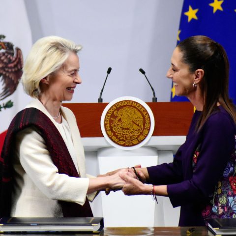 Von der leyen eu Claudia Sheinbaum messico ipa ftg