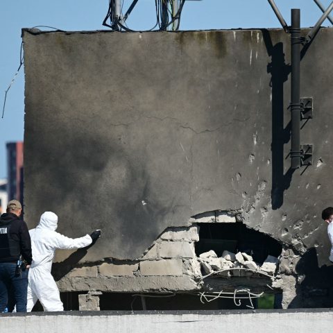 Drone russo romania afp
