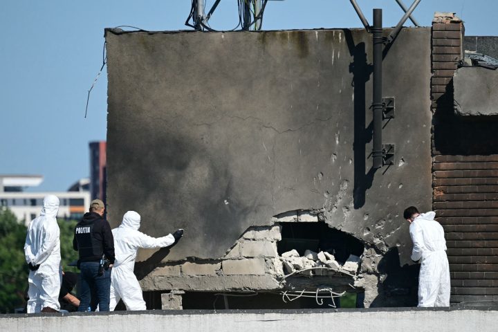 Drone russo romania afp