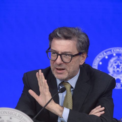 Giancarlo Giorgetti, ministro dell'Economia
