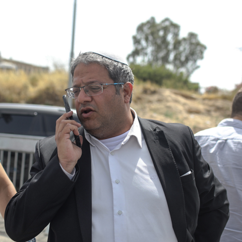 Ben-Gvir, ministro israeliano della Sicurezza nazionale israeliano