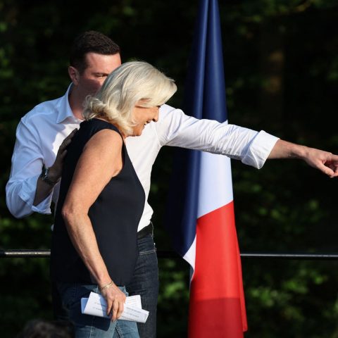 Bardella marin le pen afp