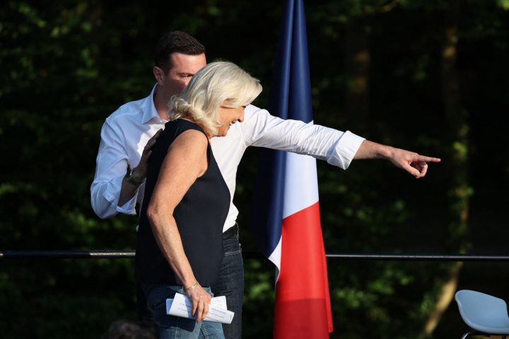 Bardella marin le pen afp