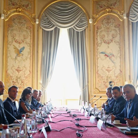 FRANCE UKRAINE RUSSIA CONFLICT DEFENCE SUMMIT