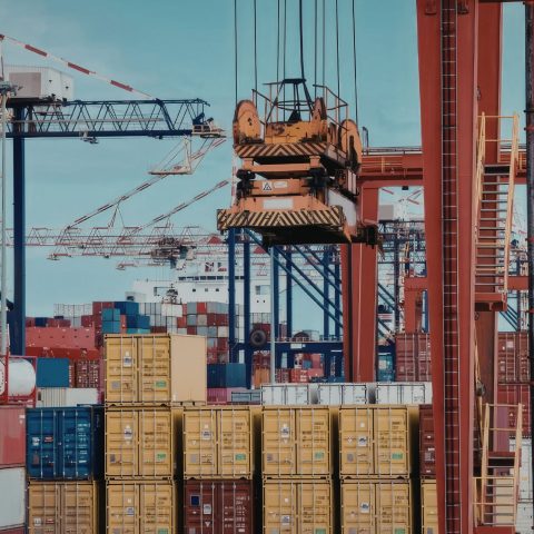 Container porto commercio dazi usa canva