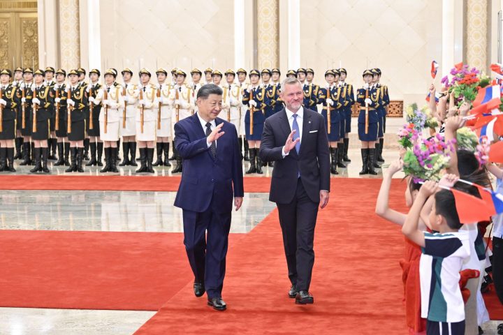 Pechino, visita del presidente della Slovacchia Peter Pellegrini in Cina