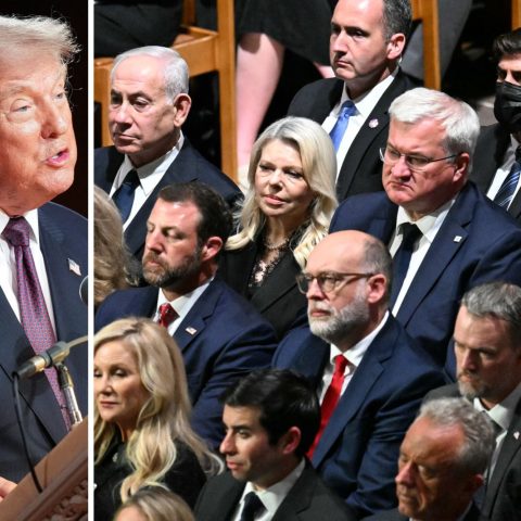 Trump netanyahu zelensky washington afp