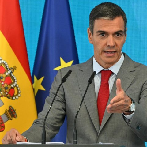Il primo ministro spagnolo Pedro Sanchez