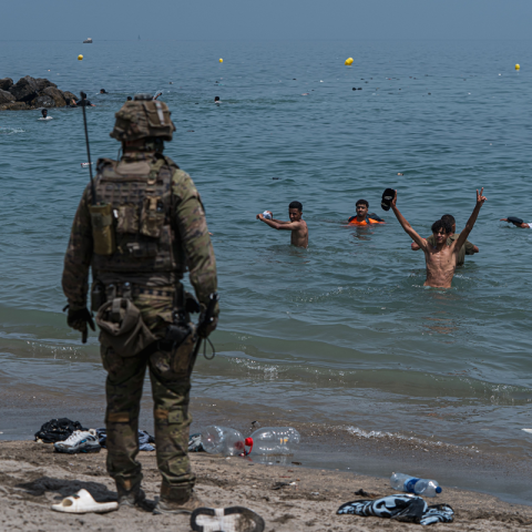 Ceuta migranti
