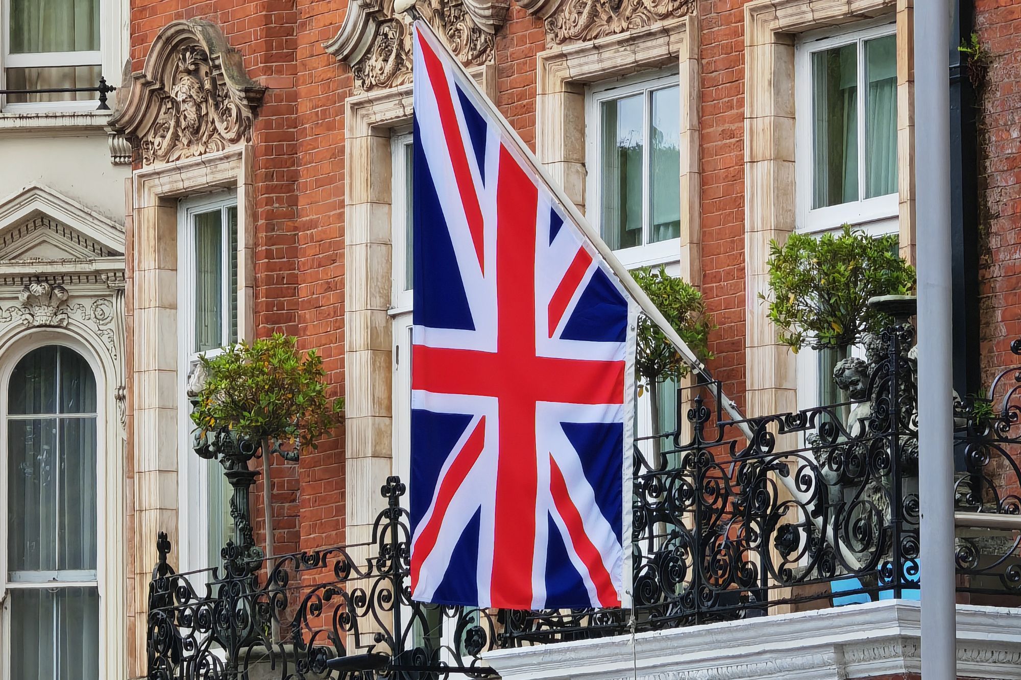 Bandiera inglese canva